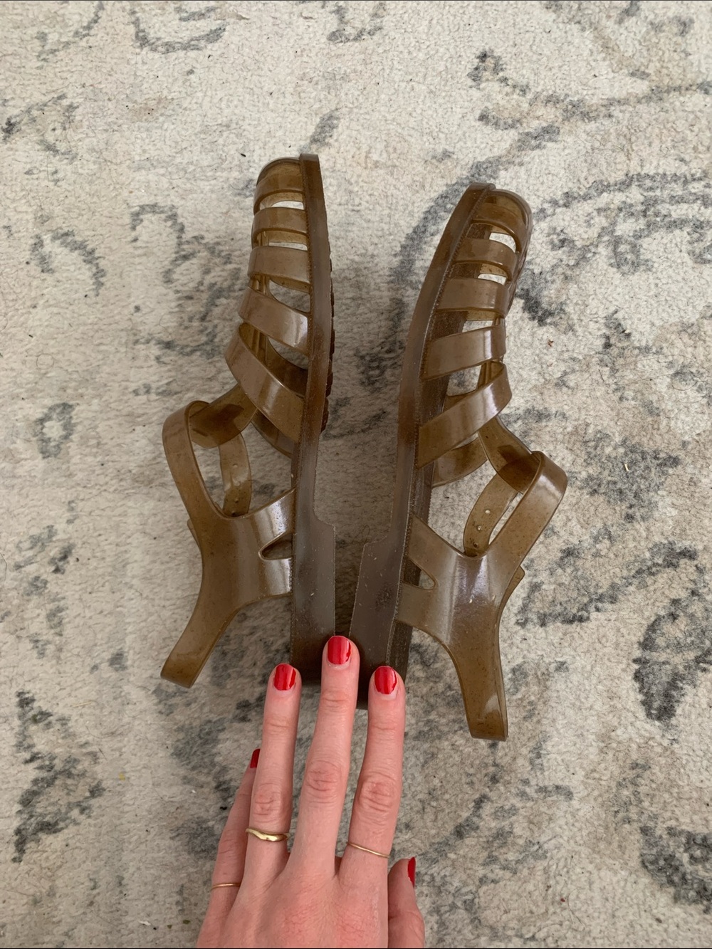 Plasticana Méduse Hemp Jelly Sandals - Picture 2 of 5